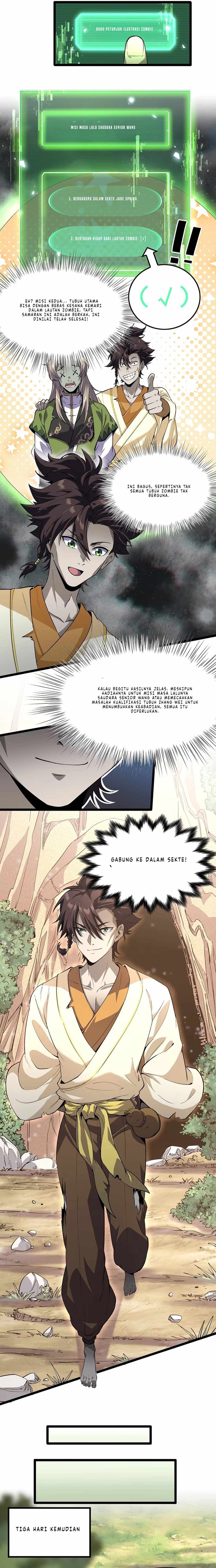 Starting as a Small Zombie, I Cultivate to Immortality by Growing Plants Chapter 06 Bahasa Indonesia