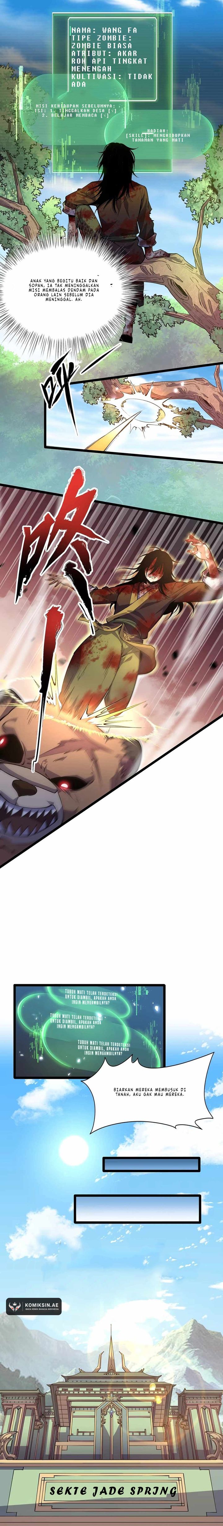 Starting as a Small Zombie, I Cultivate to Immortality by Growing Plants Chapter 06 Bahasa Indonesia