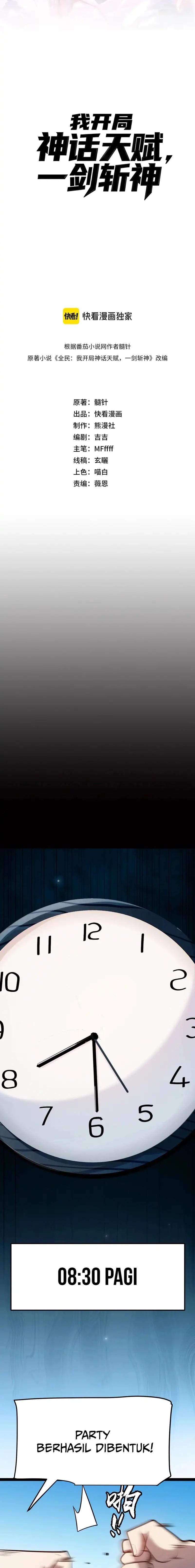 Starting with a Mythic Talent, I Cut Down Gods! Chapter 06 Bahasa Indonesia