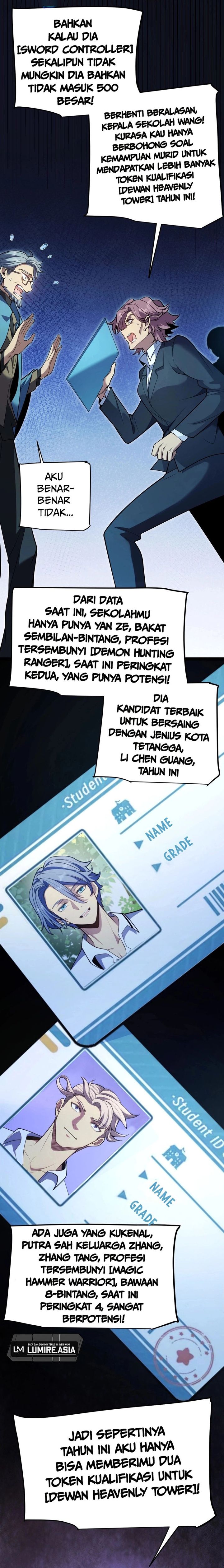 Starting with a Mythic Talent, I Cut Down Gods! Chapter 07 Bahasa Indonesia