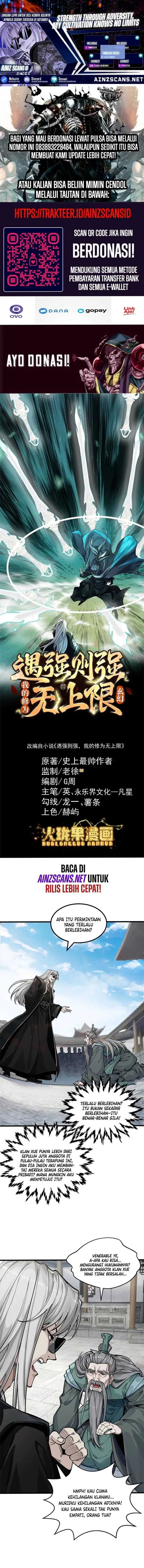 Strength Through Adversity, My Cultivation Knows No Limits Chapter 32 Bahasa Indonesia