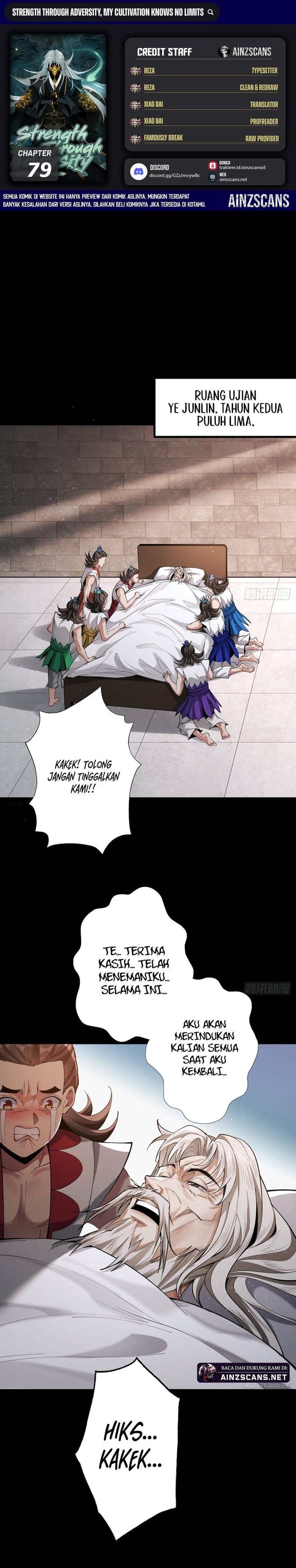 Strength Through Adversity, My Cultivation Knows No Limits chapter 79