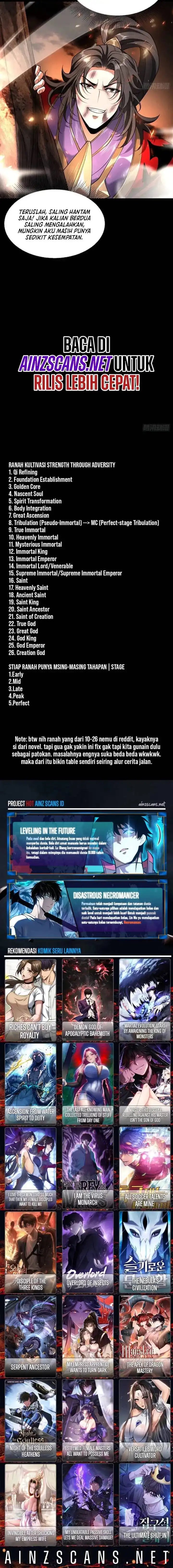 Strength Through Adversity, My Cultivation Knows No Limits Chapter 84 Bahasa Indonesia