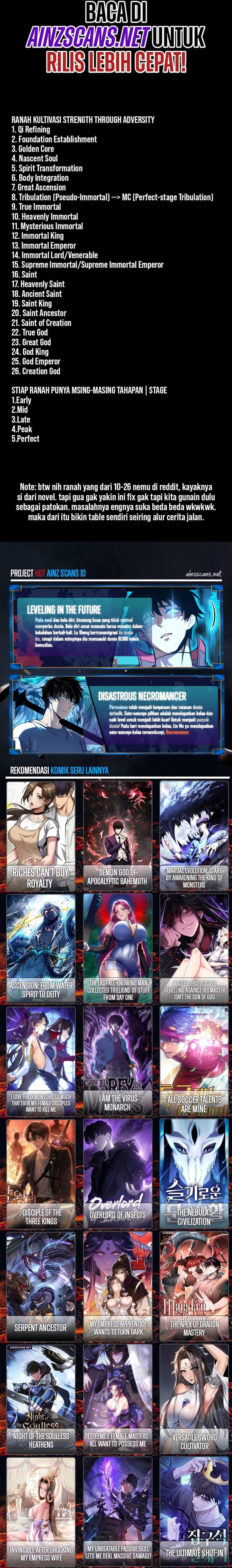 Strength Through Adversity, My Cultivation Knows No Limits chapter 87