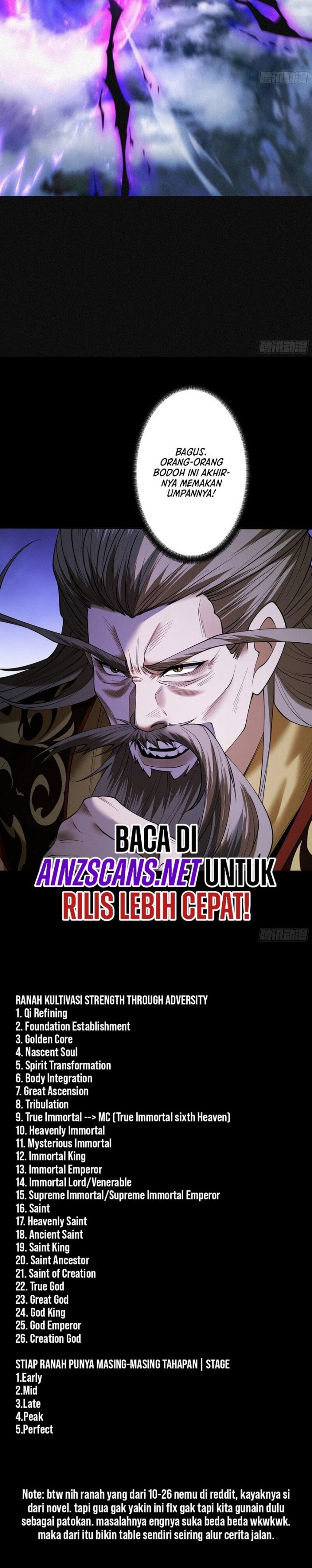 Strength Through Adversity, My Cultivation Knows No Limits chapter 91