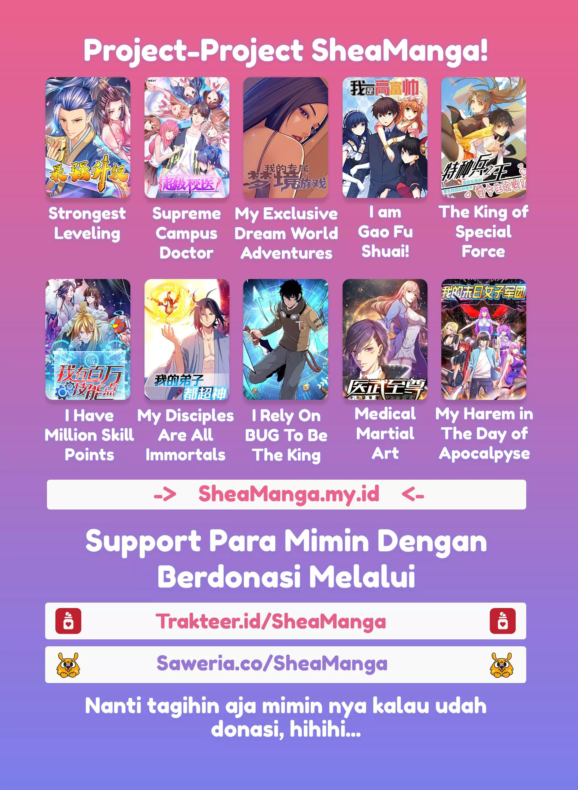 Strongest Leveling Chapter 216 Bahasa Indonesia