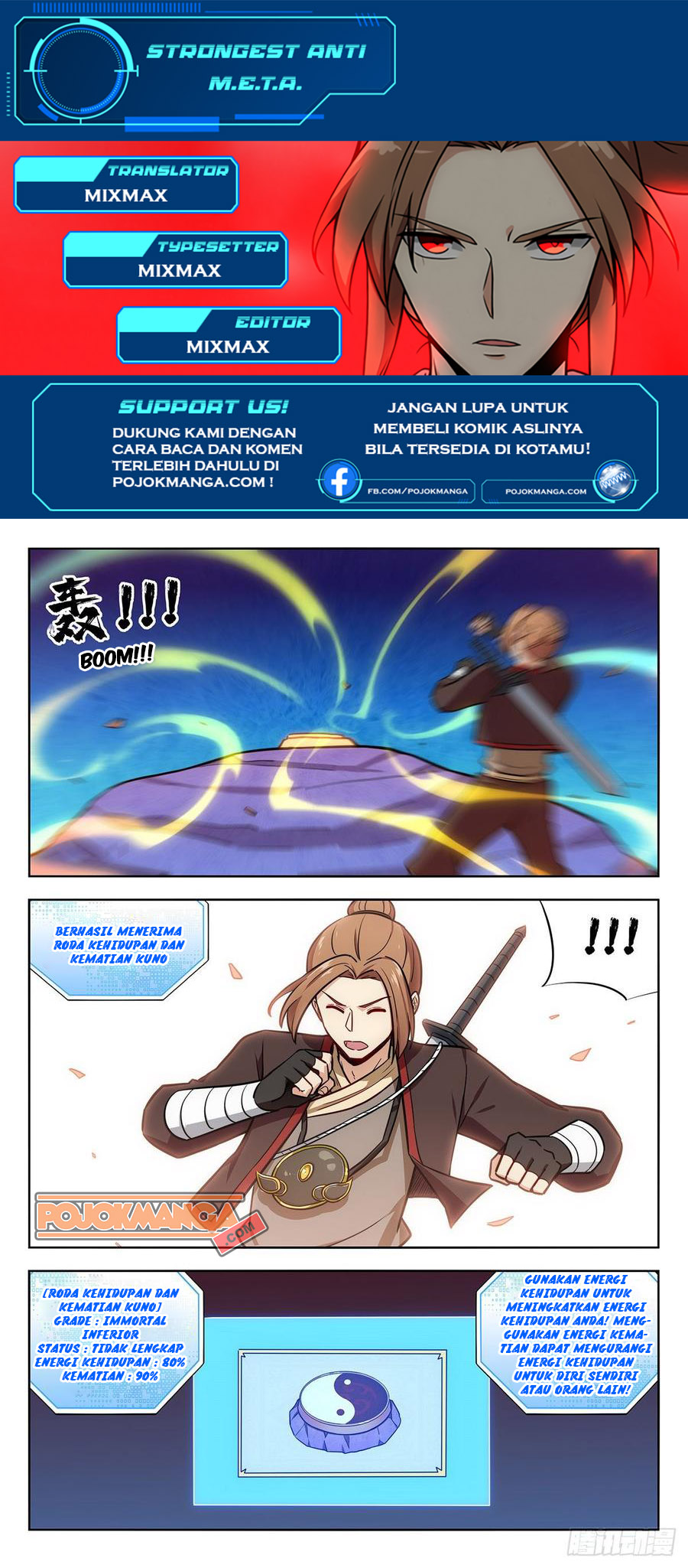Strongest Anti M.E.T.A Chapter 237 Bahasa Indonesia