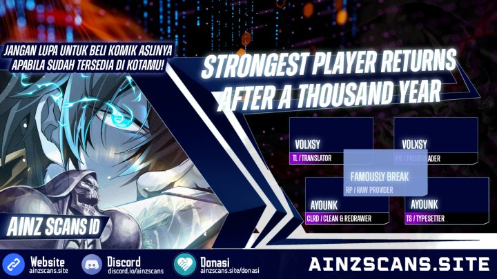 Strongest Player Returns After A Thousand Years chapter 1