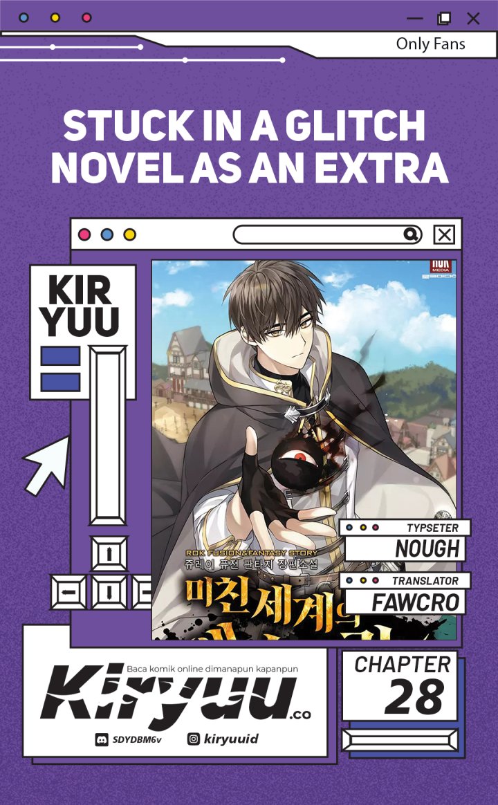 Stuck in a Glitch Novel as an Extra chapter 28