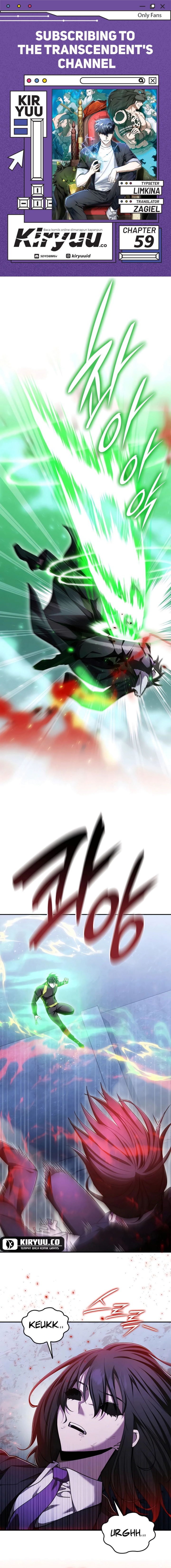 Subscribing to the Transcendent’s Channel Chapter 59 Bahasa Indonesia
