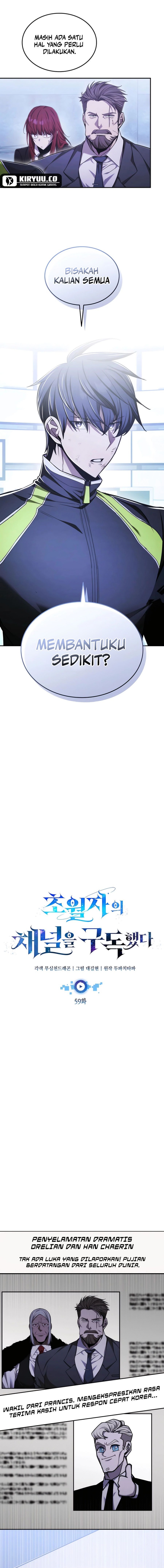 Subscribing to the Transcendent’s Channel Chapter 59 Bahasa Indonesia