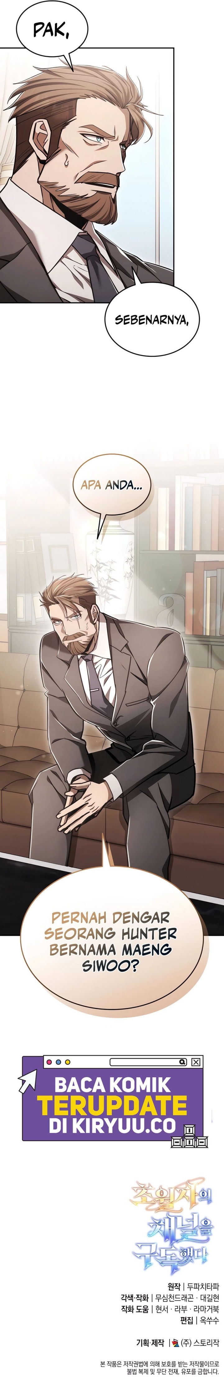 Subscribing to the Transcendent’s Channel Chapter 59 Bahasa Indonesia