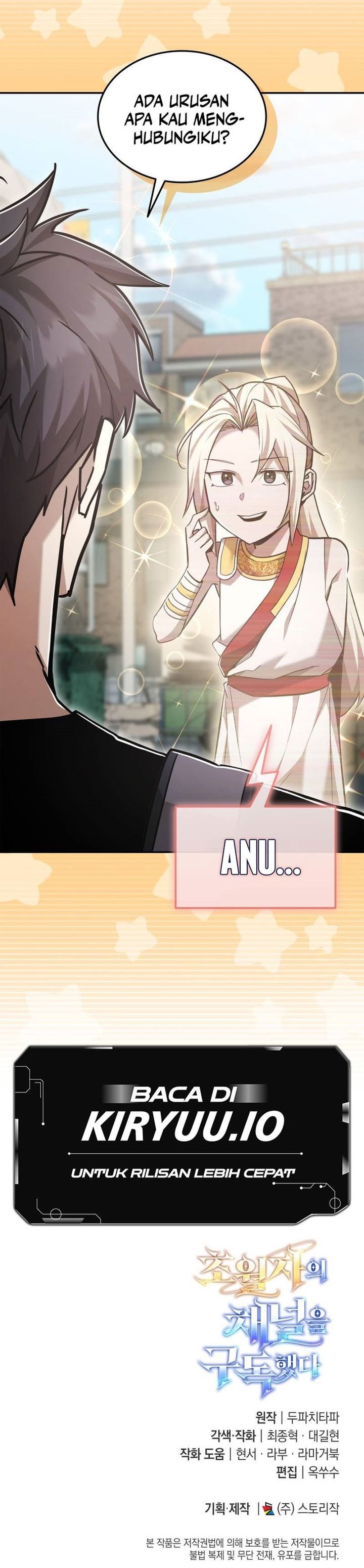 Subscribing to the Transcendent’s Channel Chapter 75 Bahasa Indonesia