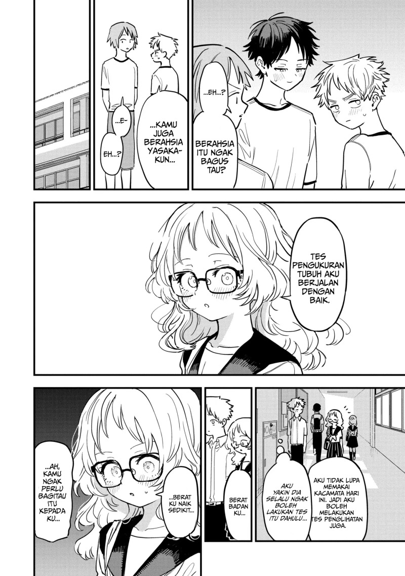 Sukinako ga Megane wo Wasureta Chapter 81 Bahasa Indonesia