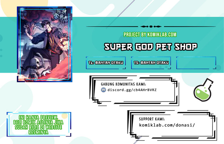 Super God Pet Shop Chapter 19 Bahasa Indonesia