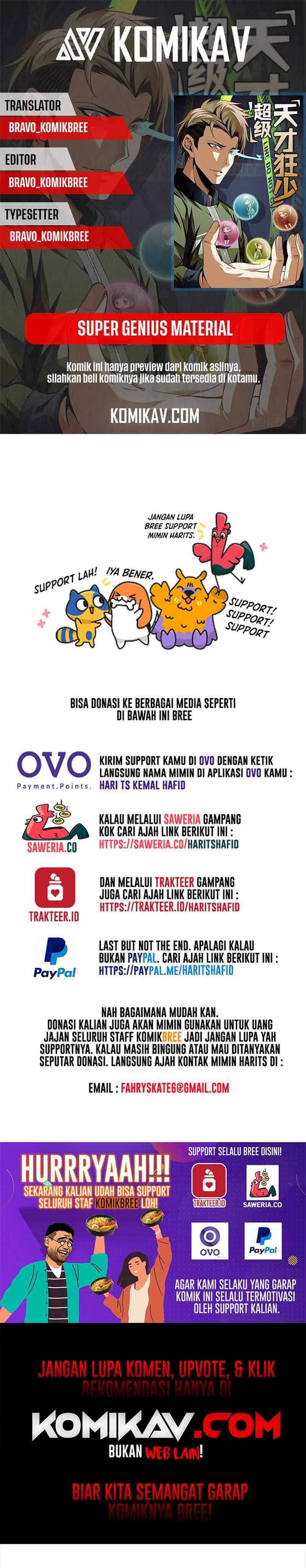 Super Genius Material Chapter 01 Bahasa Indonesia