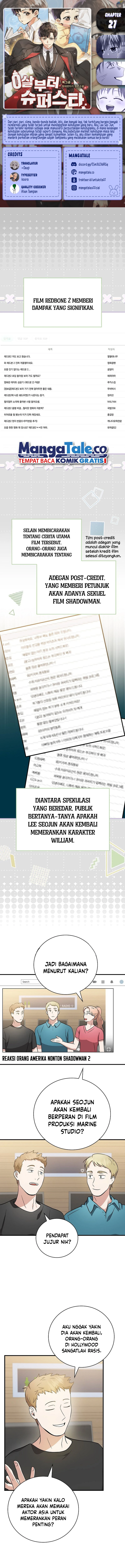 Superstar From Age 0 chapter 27