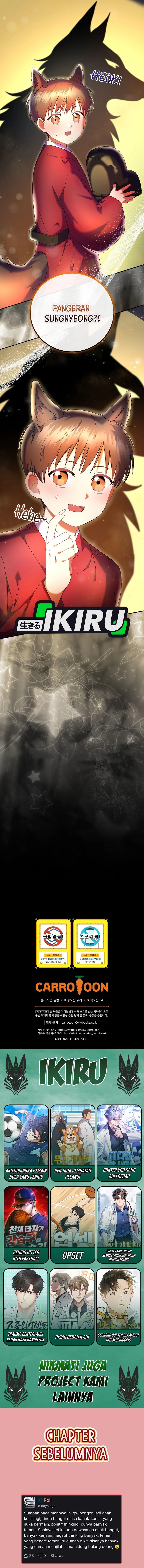 Superstar From Age 0 Chapter 69 Bahasa Indonesia