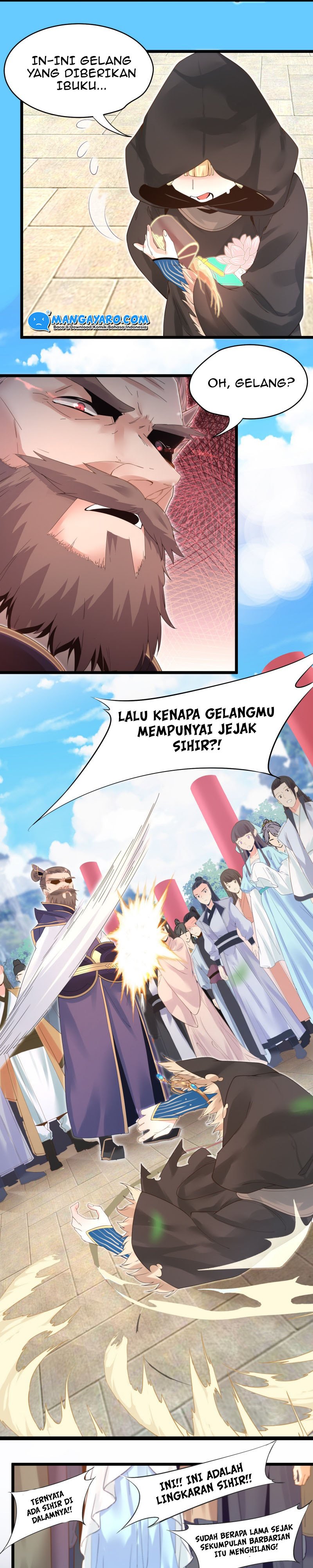 Surrounded by Monsters, I Found a Little Witch Chapter 03 Bahasa Indonesia