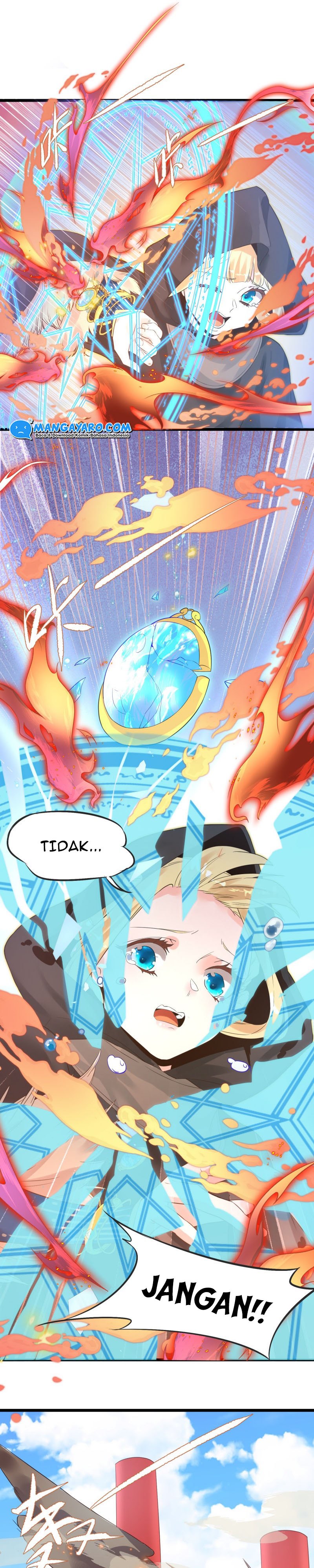 Surrounded by Monsters, I Found a Little Witch Chapter 03 Bahasa Indonesia