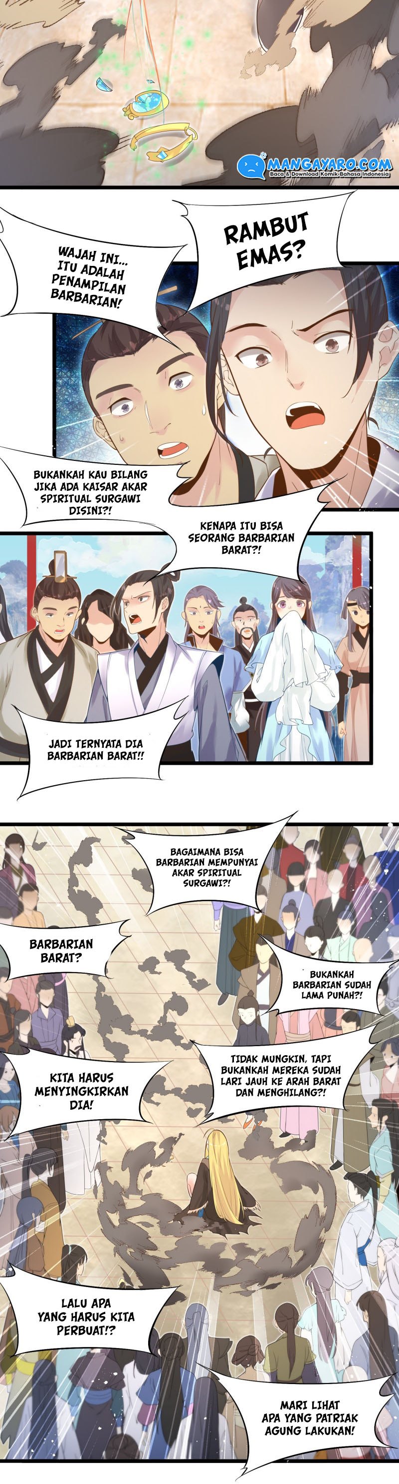 Surrounded by Monsters, I Found a Little Witch Chapter 03 Bahasa Indonesia