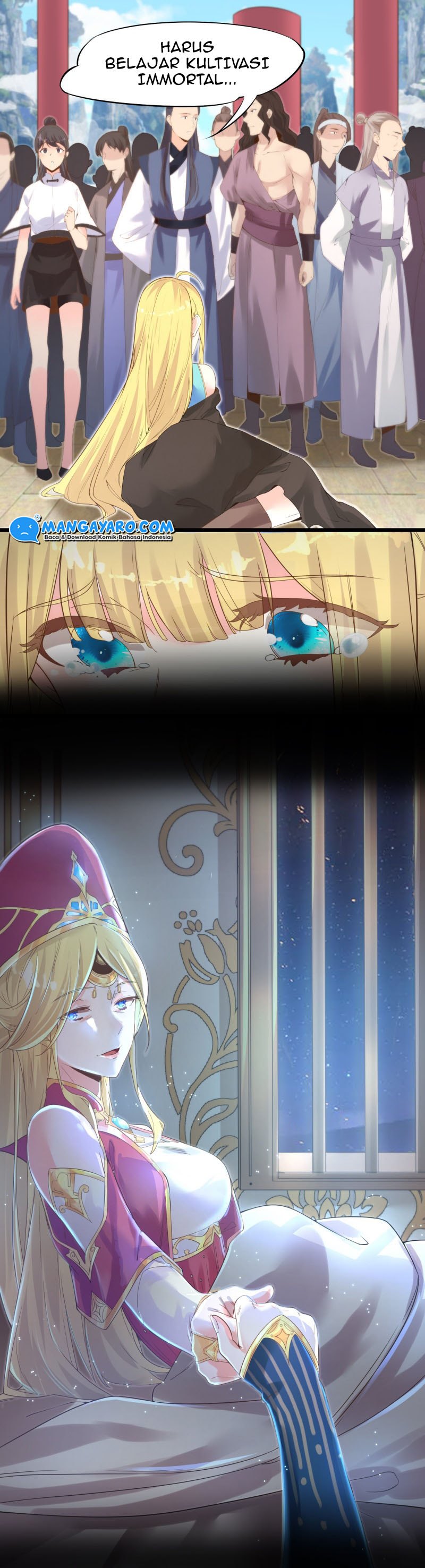 Surrounded by Monsters, I Found a Little Witch Chapter 03 Bahasa Indonesia