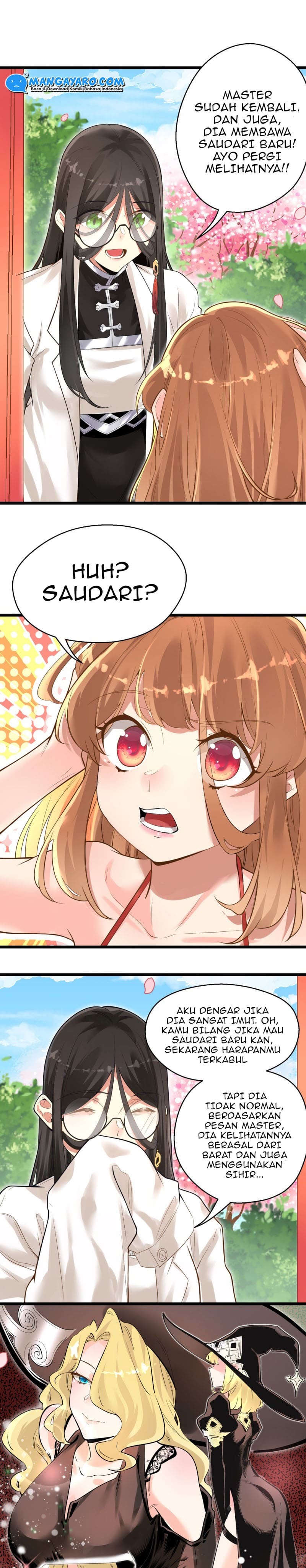 Surrounded by Monsters, I Found a Little Witch Chapter 05 Bahasa Indonesia