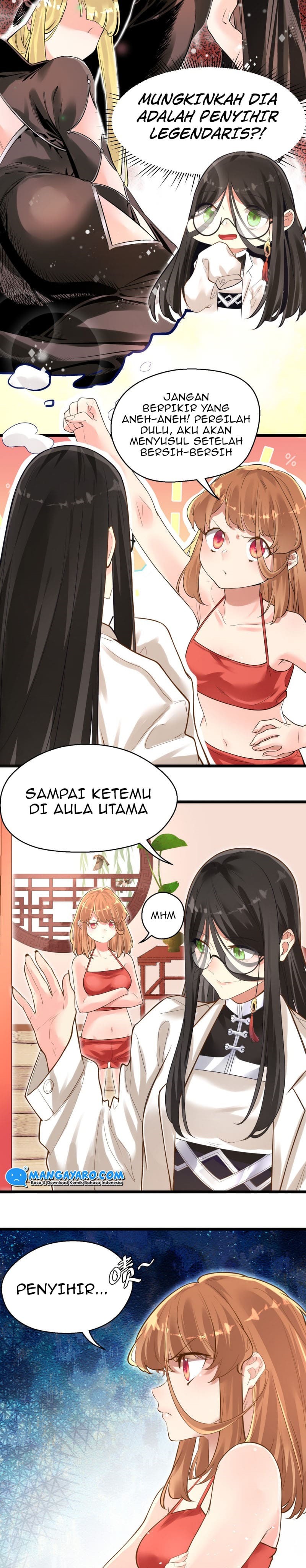 Surrounded by Monsters, I Found a Little Witch Chapter 05 Bahasa Indonesia