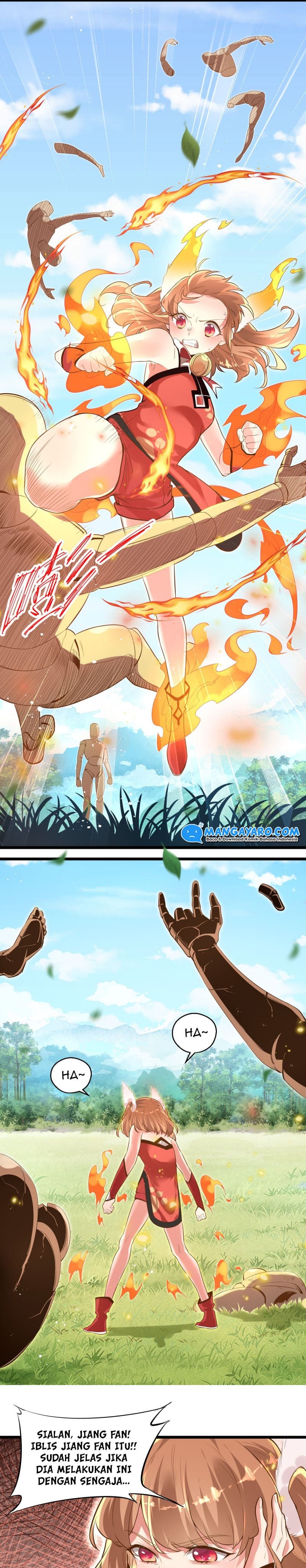 Surrounded by Monsters, I Found a Little Witch Chapter 05 Bahasa Indonesia