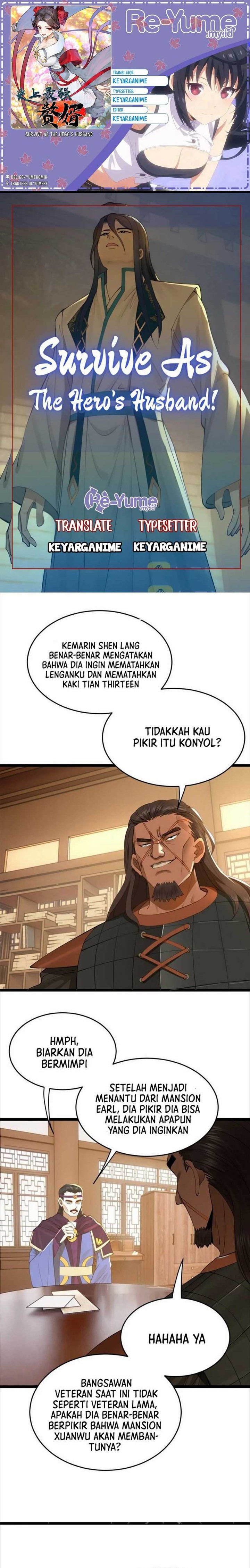 Survive As The Hero’s Husband Chapter 46 Bahasa Indonesia