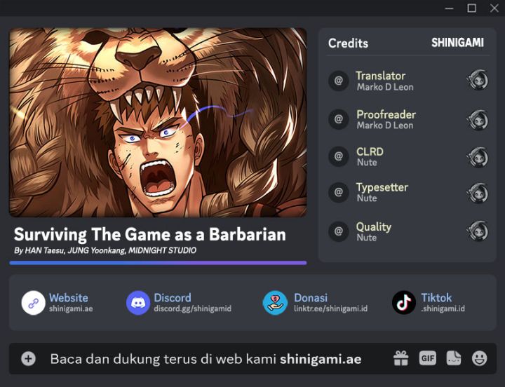Dilarang COPAS - situs resmi www.mangacanblog.com - Komik survive as a barbarian in the game 064 - chapter 64 65 Indonesia survive as a barbarian in the game 064 - chapter 64 Terbaru 0|Baca Manga Komik Indonesia|Mangacan