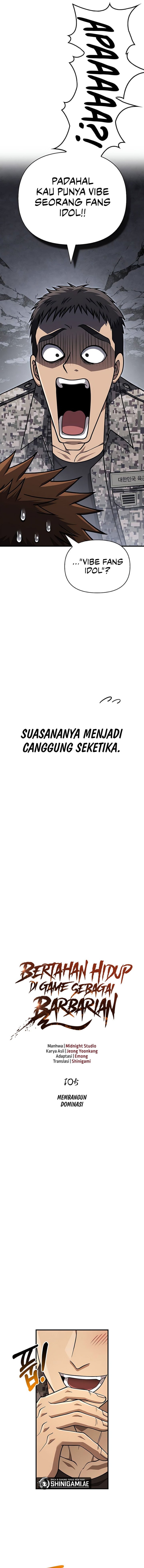 Survive as a Barbarian in the Game chapter 105