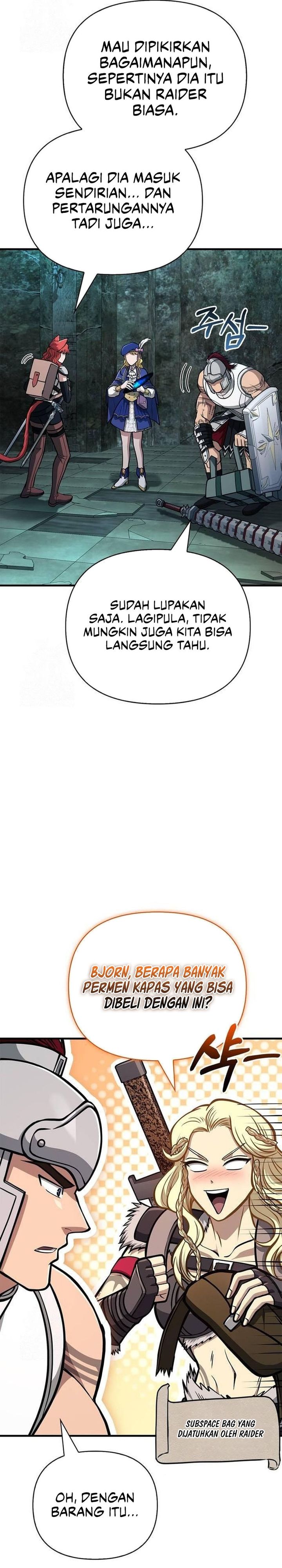 Survive as a Barbarian in the Game Chapter 111 Bahasa Indonesia