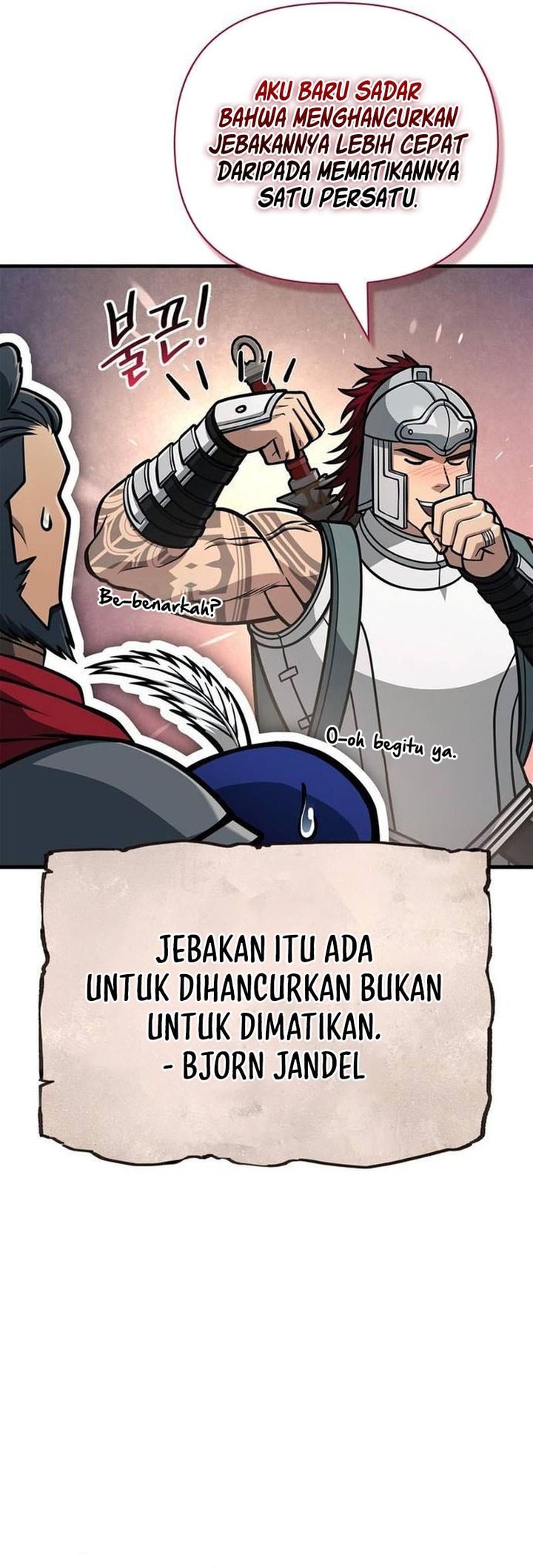 Survive as a Barbarian in the Game Chapter 111 Bahasa Indonesia
