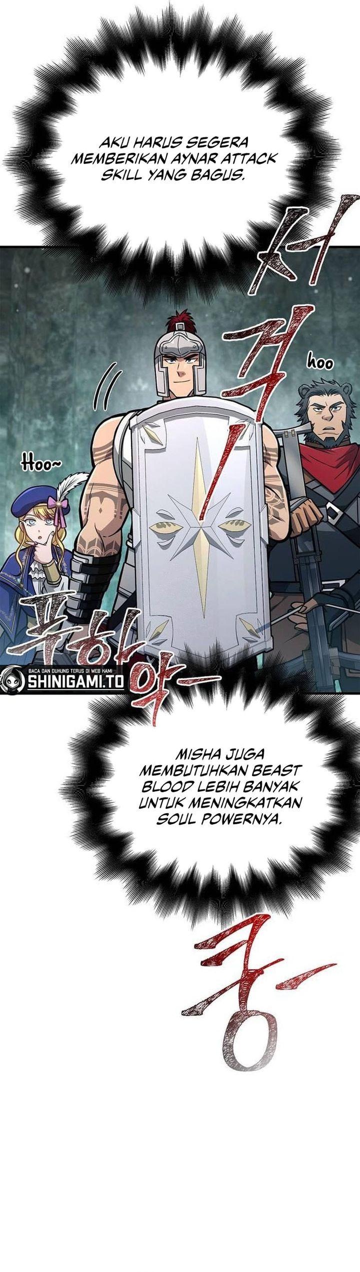 Survive as a Barbarian in the Game Chapter 111 Bahasa Indonesia