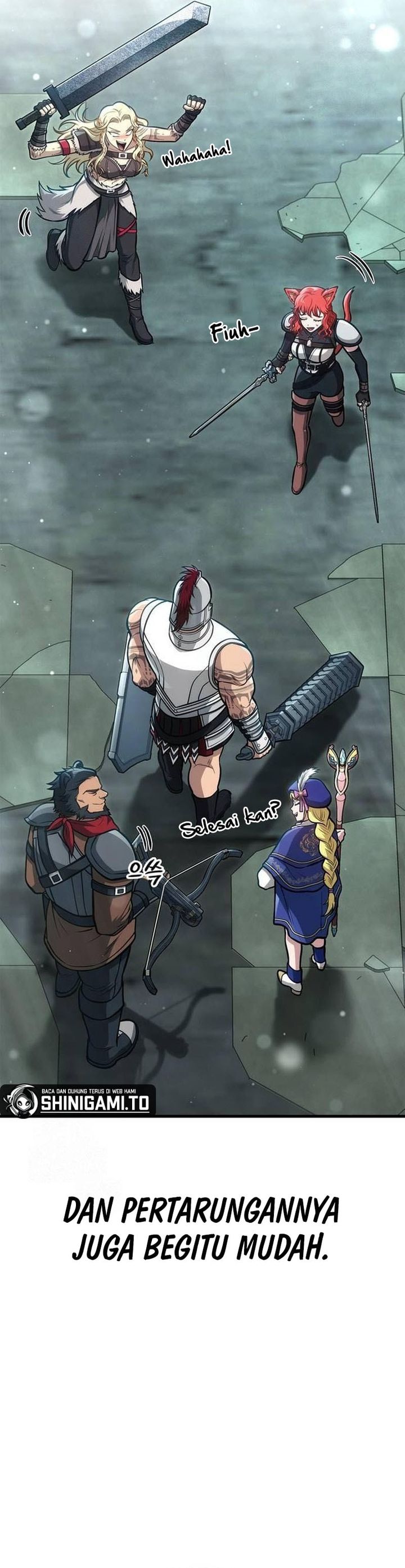 Survive as a Barbarian in the Game Chapter 111 Bahasa Indonesia