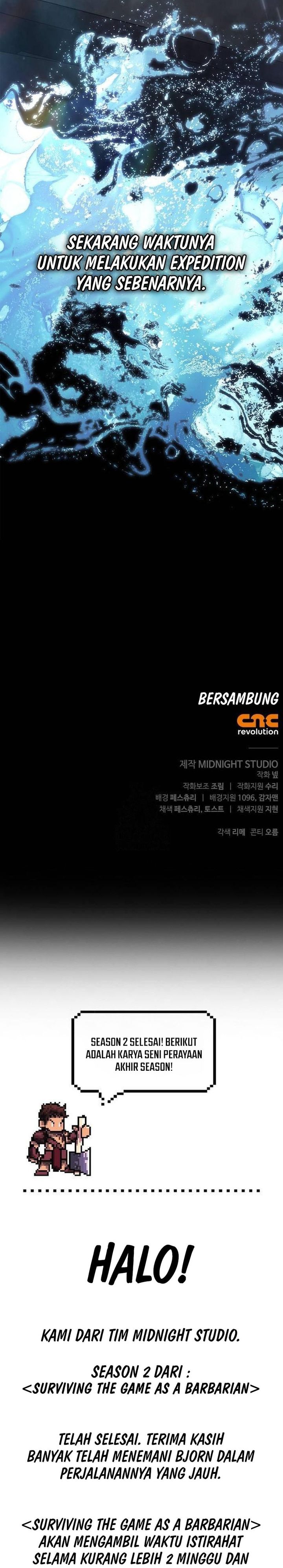 Survive as a Barbarian in the Game Chapter 111 Bahasa Indonesia