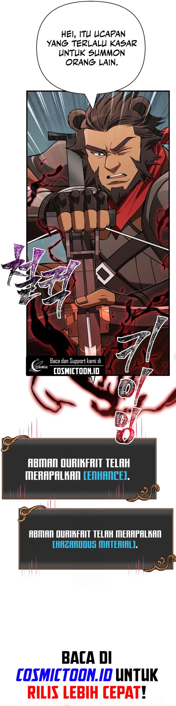 Survive as a Barbarian in the Game Chapter 123 Bahasa Indonesia