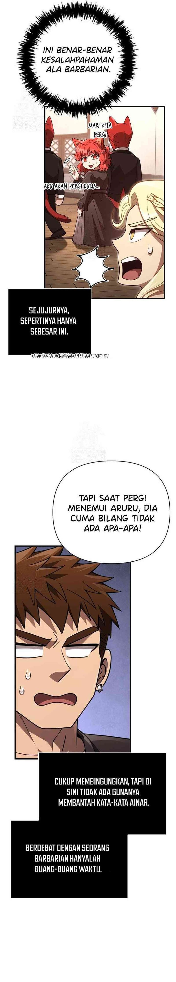 Survive as a Barbarian in the Game Chapter 133 Bahasa Indonesia