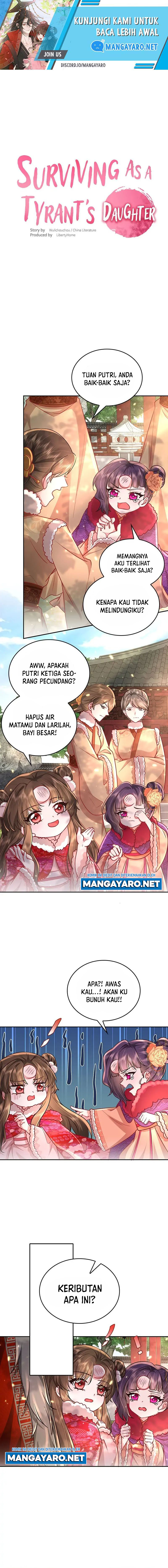 Surviving as a Tyrant’s Daughter Chapter 25 Bahasa Indonesia