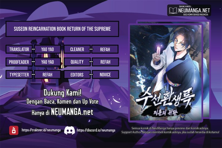Suseon Reincarnation Book Return Of The Supreme chapter 2