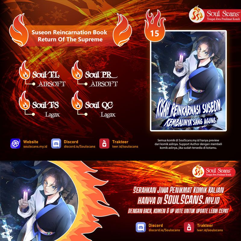 Suseon Reincarnation Book Return Of The Supreme Chapter 15 Bahasa Indonesia