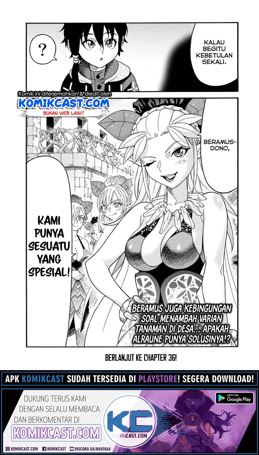 Suterareta Tensei Kenja Chapter 35 Bahasa Indonesia