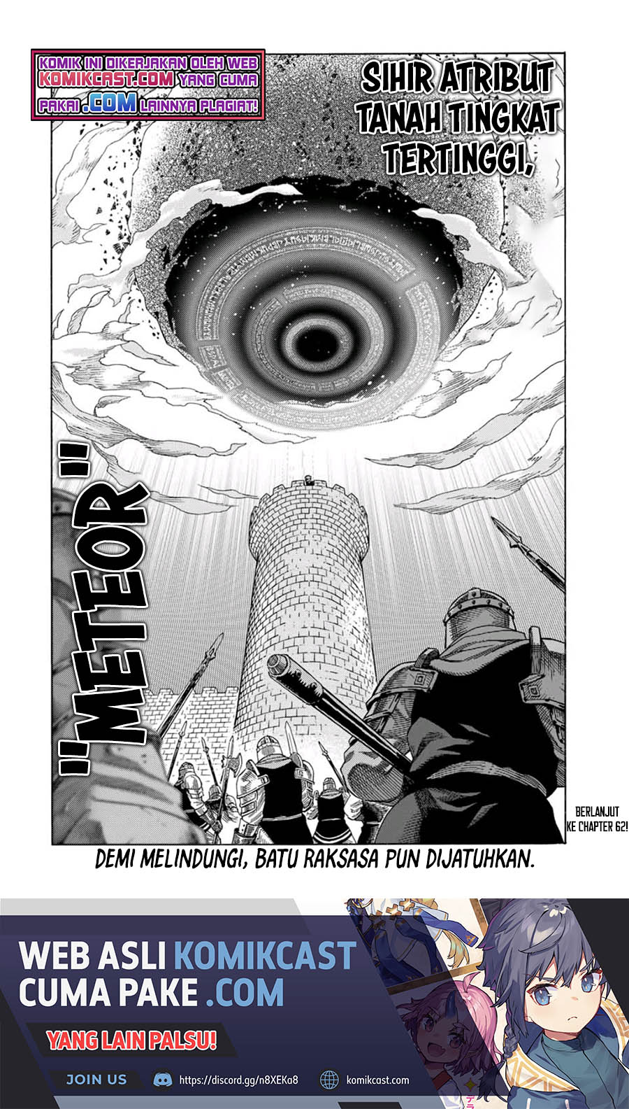 Suterareta Tensei Kenja Chapter 61 Bahasa Indonesia