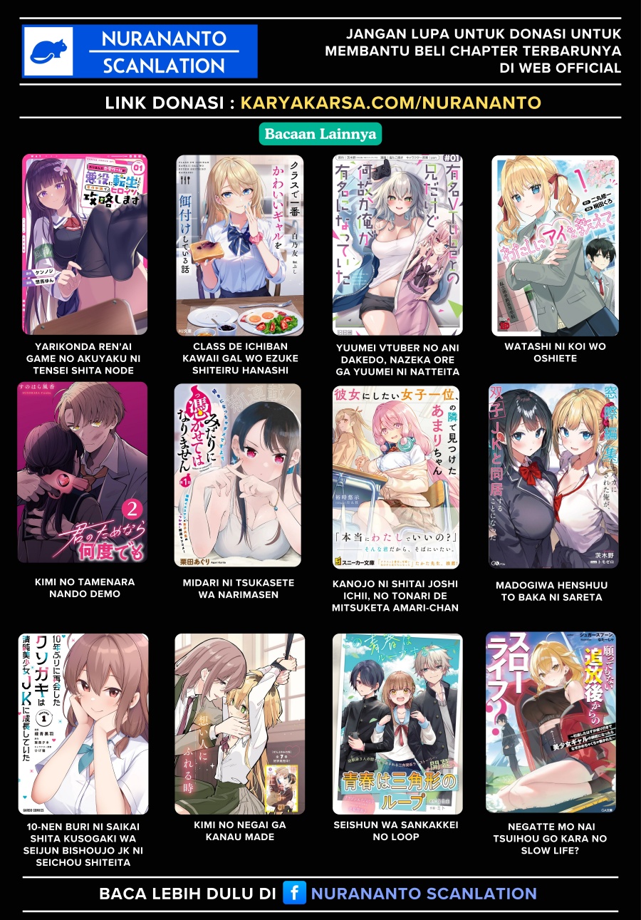 Suufungo no Mirai ga Wakaru You ni Natta Kedo Onnagokoro wa Wakaranai. Chapter 10.2 Bahasa Indonesia