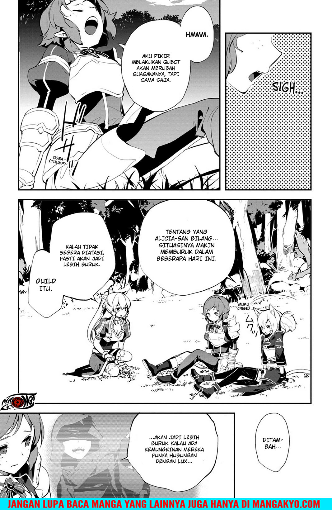 Sword Art Online: Girls Ops Chapter 14 Bahasa Indonesia