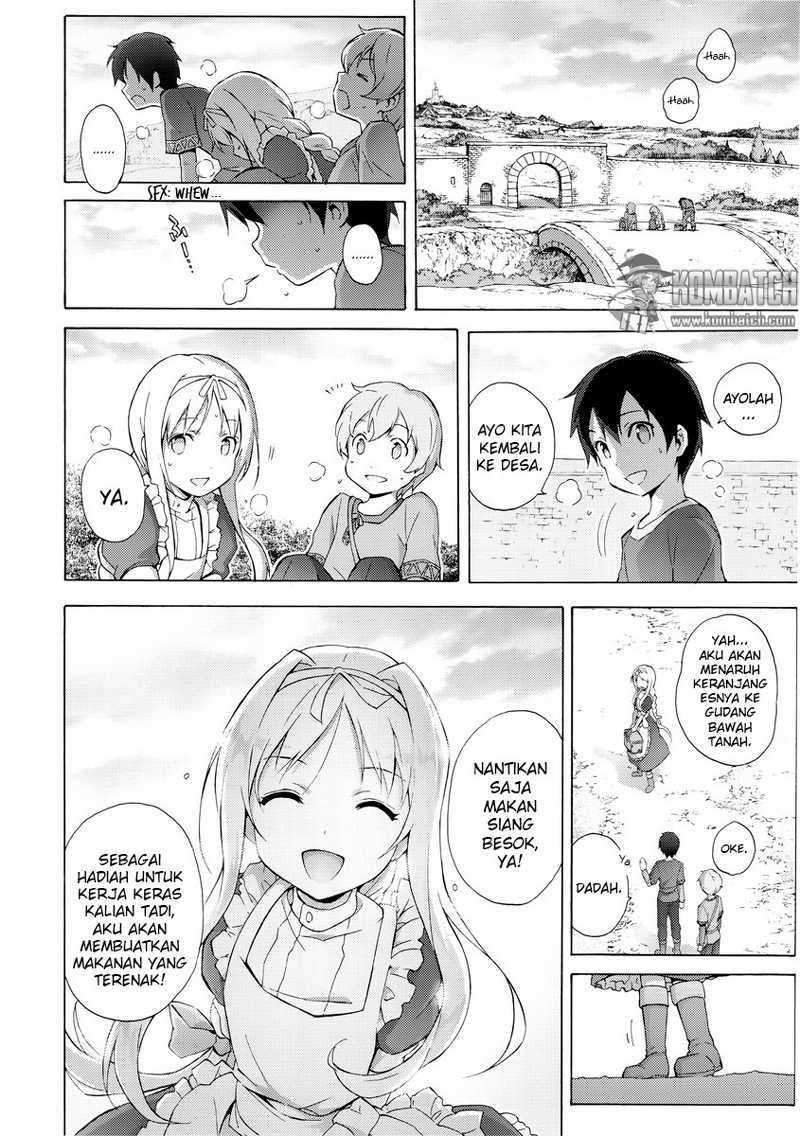 Sword Art Online: Project Alicization chapter 3