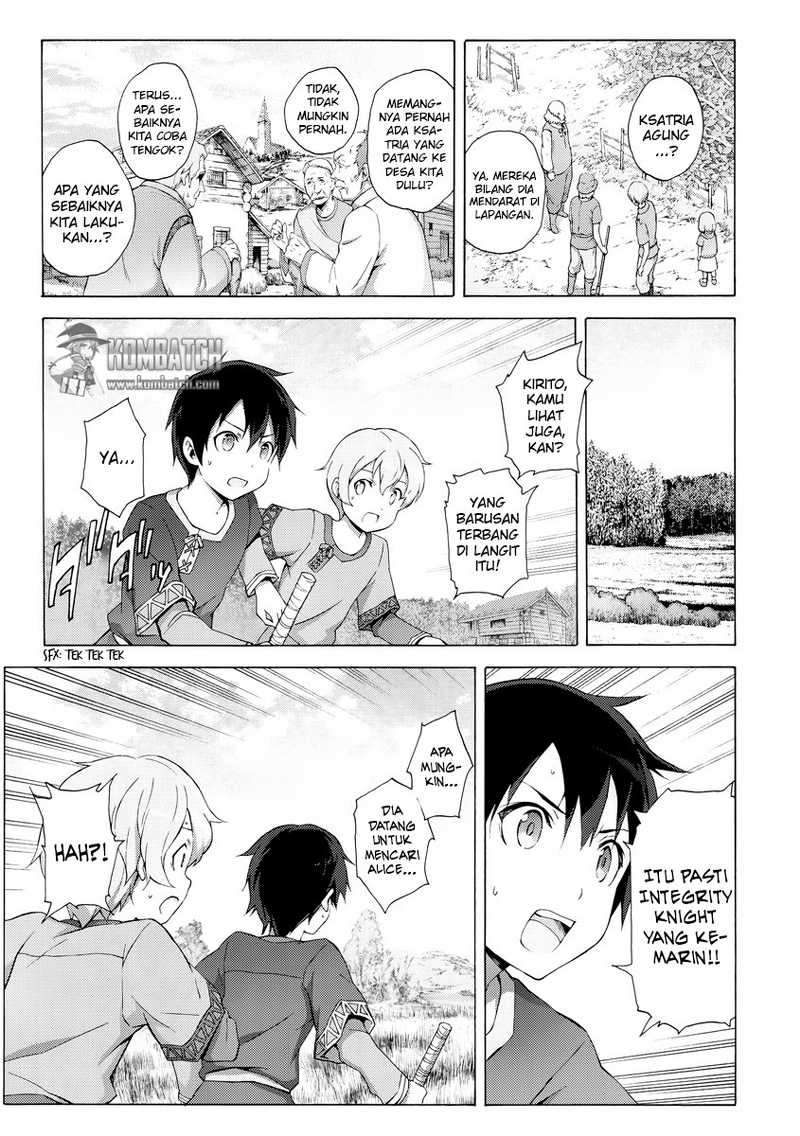 Sword Art Online: Project Alicization chapter 3