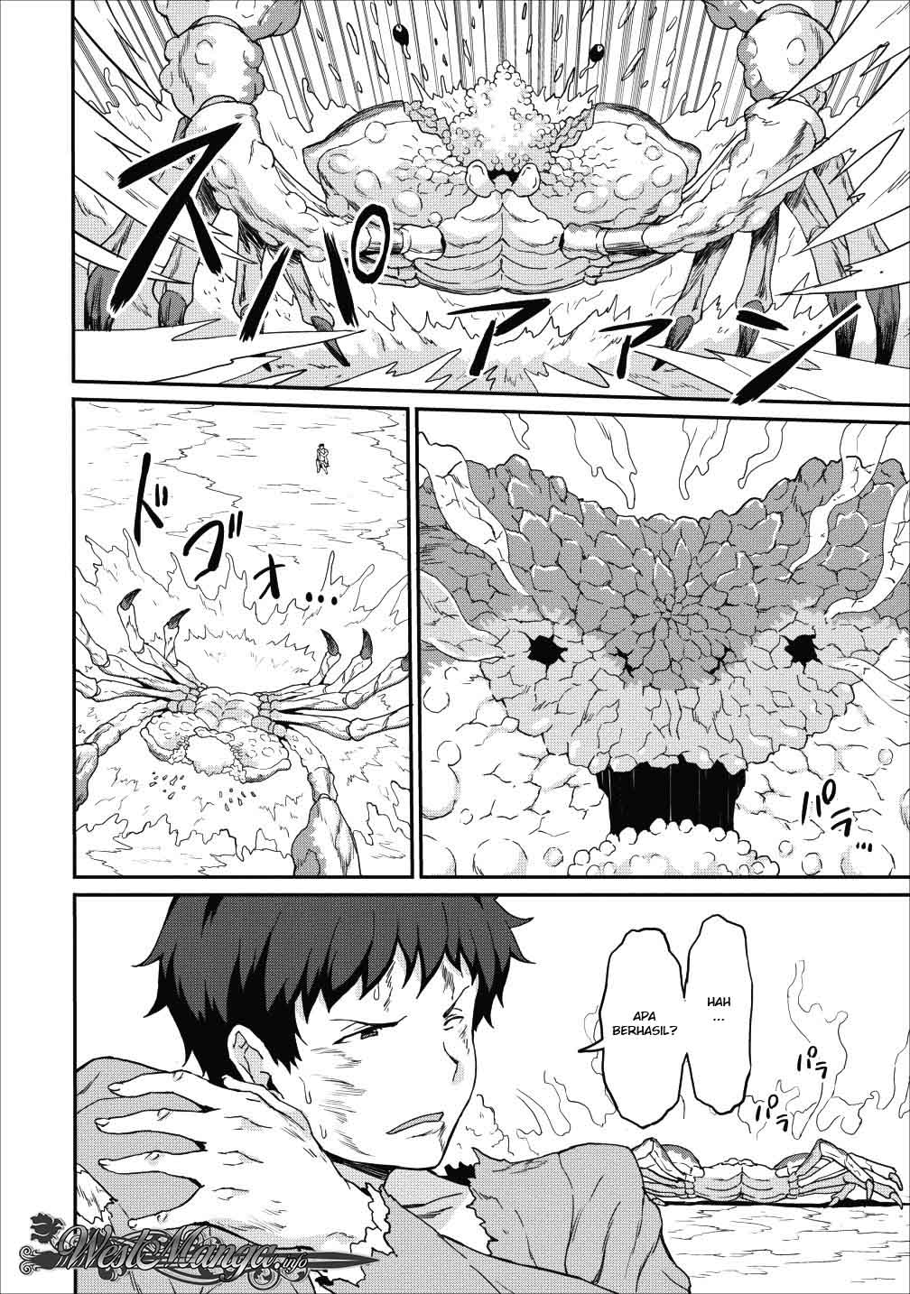 Taberu dake de Level-Up! Damegami to Issho ni Isekai Musou chapter 9