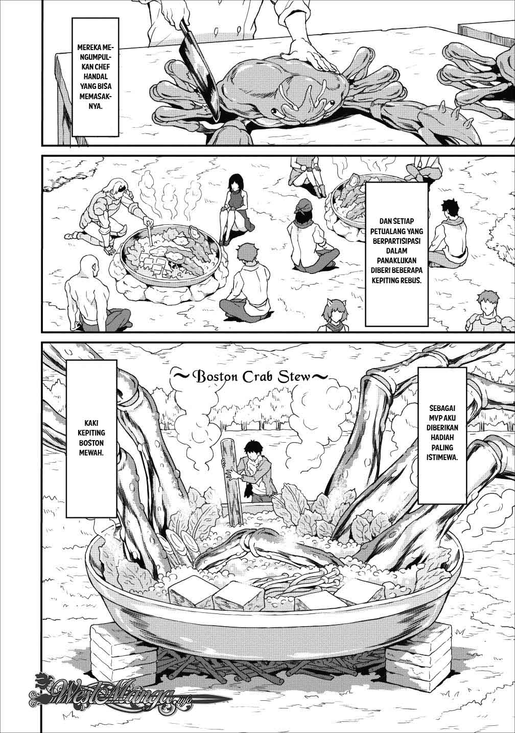 Taberu dake de Level-Up! Damegami to Issho ni Isekai Musou chapter 9